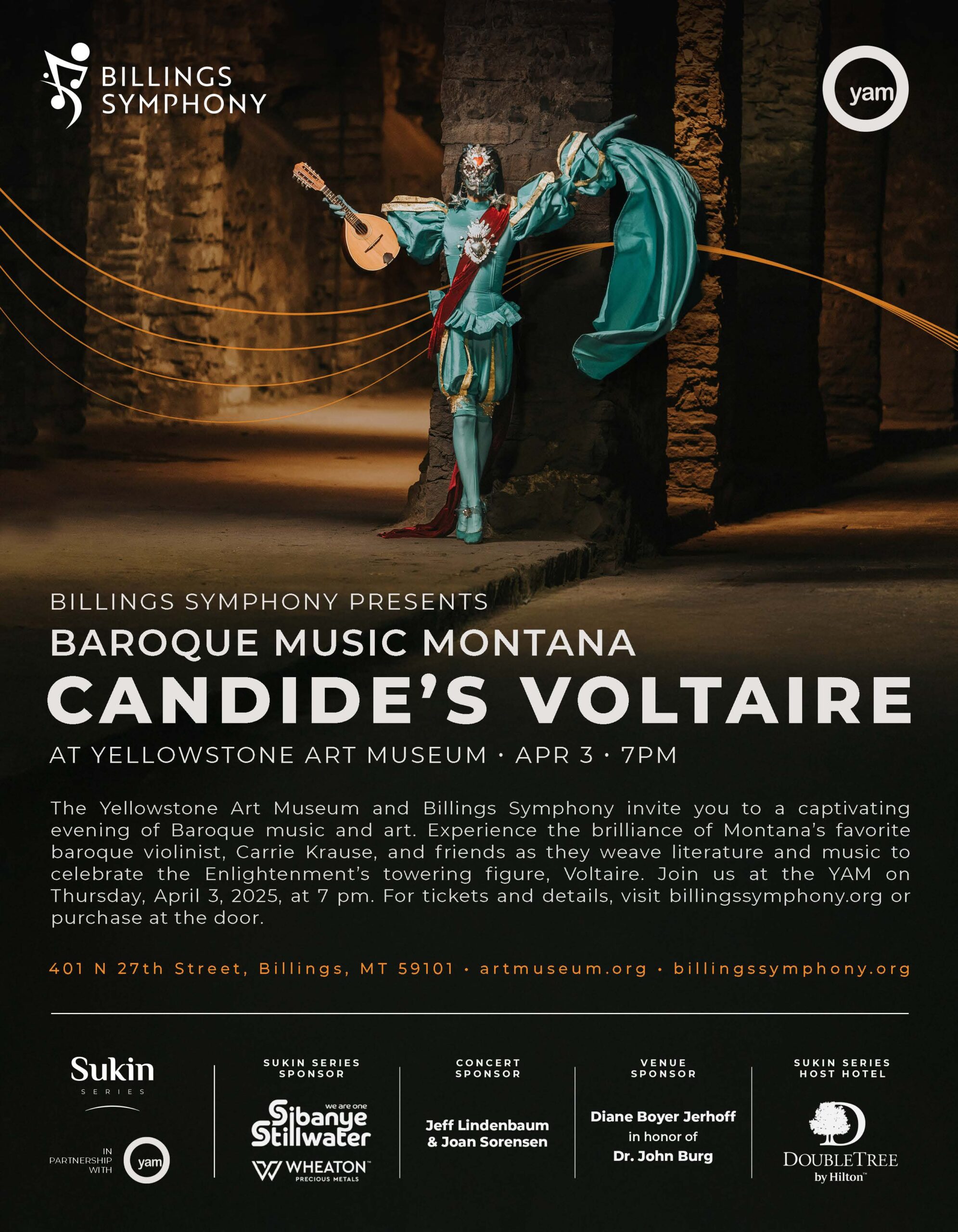 Baroque Music Montana: Candide’s Voltaire