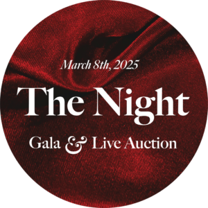 The Night Live Auction & Gala on Saturday, March 8 at 7 PM